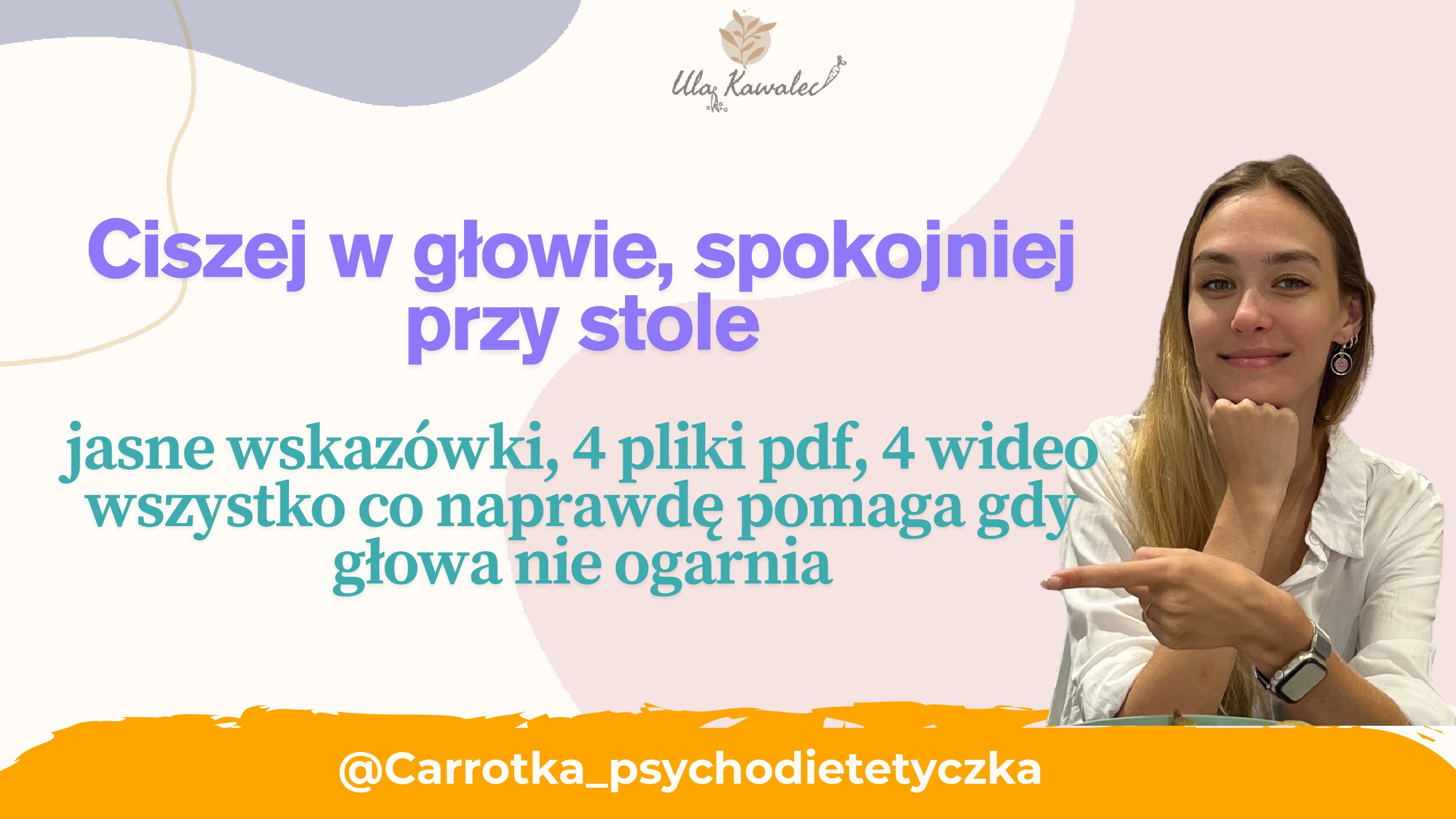 Ciszej w głowie, spokojniej przy stole